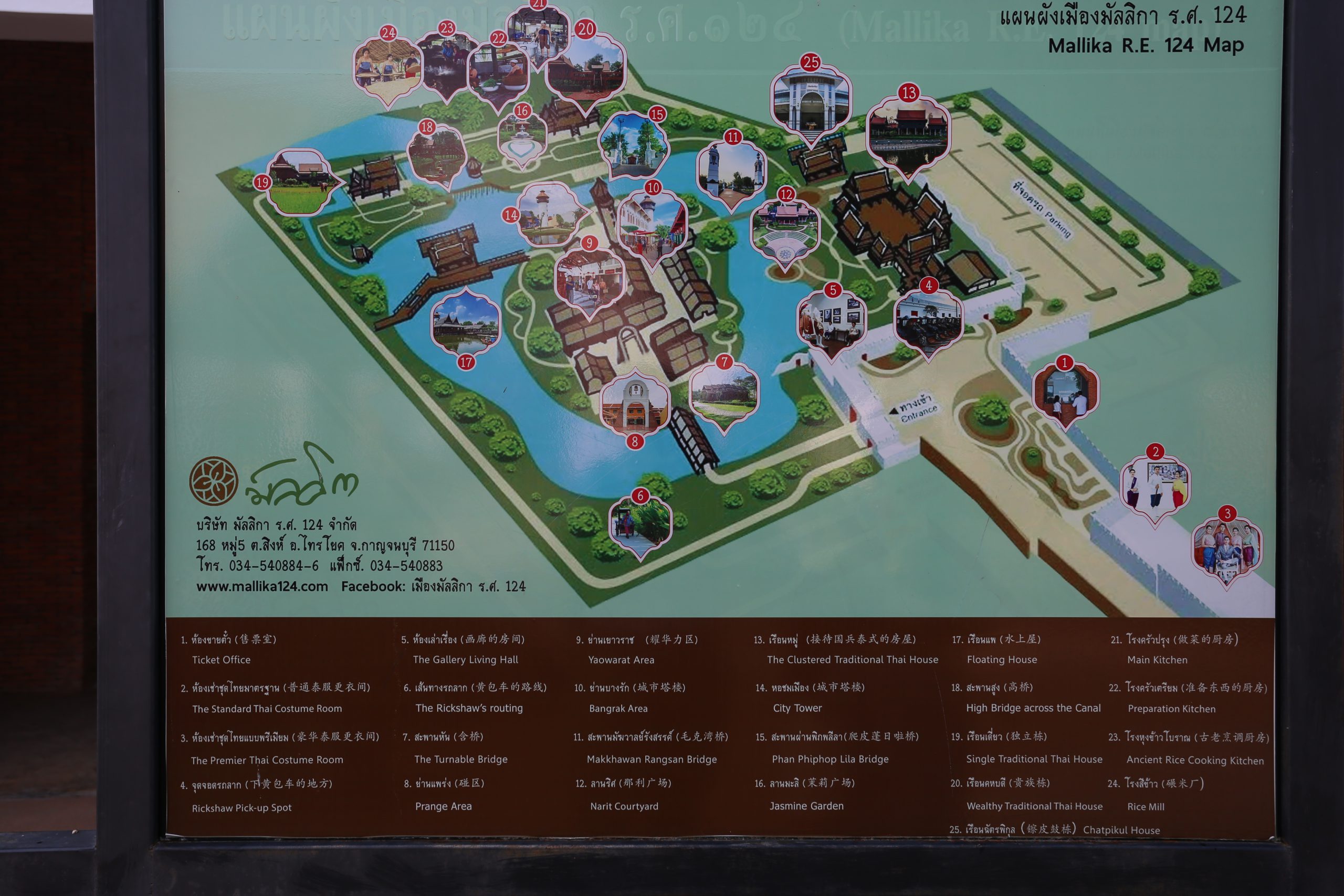 เมืองมัลลิกา ร.ศ. 124 กาญจนบุรี
